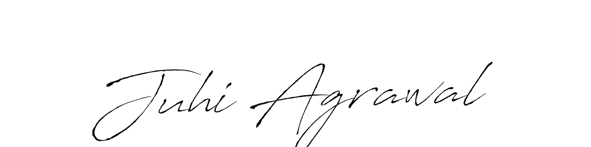 You can use this online signature creator to create a handwritten signature for the name Juhi Agrawal. This is the best online autograph maker. Juhi Agrawal signature style 6 images and pictures png