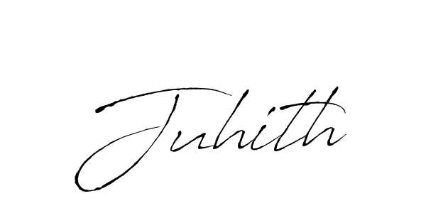 You should practise on your own different ways (Antro_Vectra) to write your name (Juhith) in signature. don't let someone else do it for you. Juhith signature style 6 images and pictures png