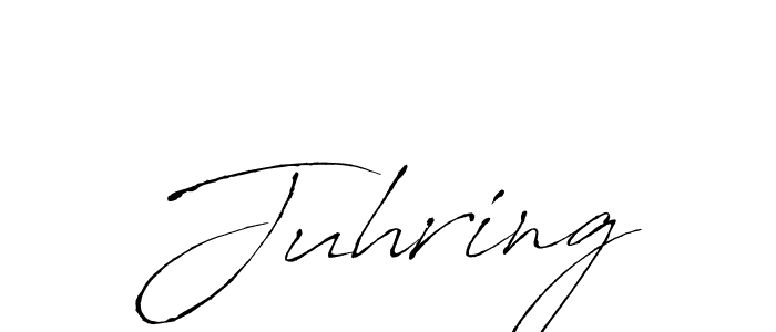 Create a beautiful signature design for name Juhring. With this signature (Antro_Vectra) fonts, you can make a handwritten signature for free. Juhring signature style 6 images and pictures png