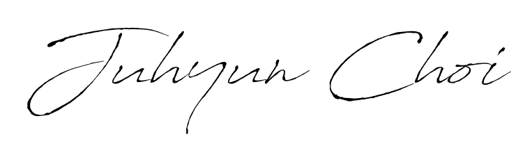 Discover the perfect balance of readability and style for Juhyun Choi with Antro_Vectra font. Create your dream signature today. Juhyun Choi signature style 6 images and pictures png