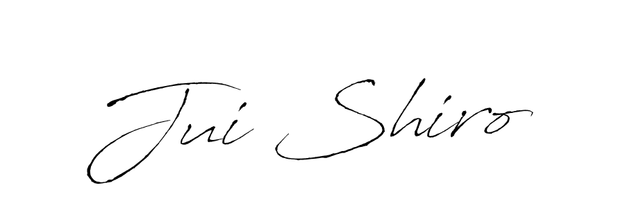 This is the best signature style for the Jui Shiro name. Also you like these signature font (Antro_Vectra). Mix name signature. Jui Shiro signature style 6 images and pictures png