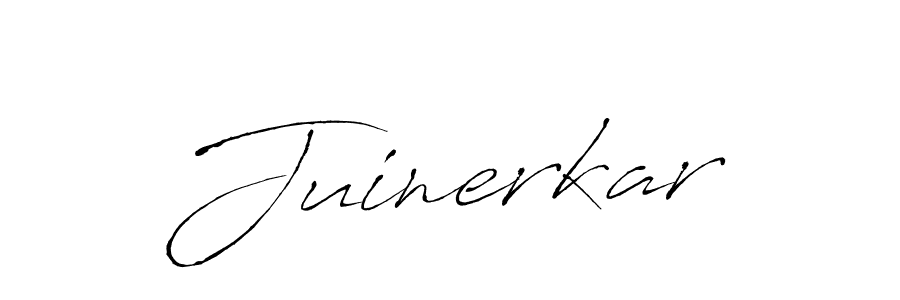 You should practise on your own different ways (Antro_Vectra) to write your name (Juinerkar) in signature. don't let someone else do it for you. Juinerkar signature style 6 images and pictures png