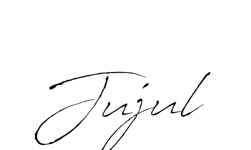 Design your own signature with our free online signature maker. With this signature software, you can create a handwritten (Antro_Vectra) signature for name Jujul. Jujul signature style 6 images and pictures png