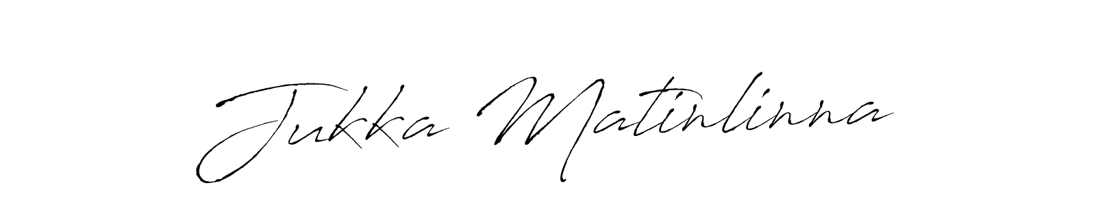 Make a beautiful signature design for name Jukka Matinlinna. With this signature (Antro_Vectra) style, you can create a handwritten signature for free. Jukka Matinlinna signature style 6 images and pictures png