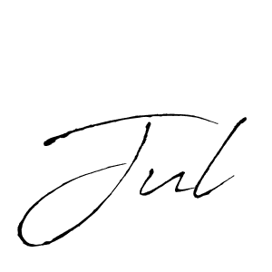 This is the best signature style for the Jul name. Also you like these signature font (Antro_Vectra). Mix name signature. Jul signature style 6 images and pictures png