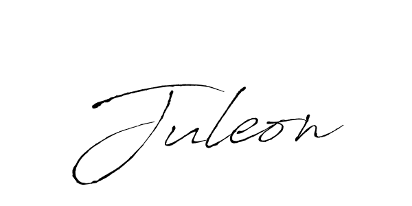 Create a beautiful signature design for name Juleon. With this signature (Antro_Vectra) fonts, you can make a handwritten signature for free. Juleon signature style 6 images and pictures png
