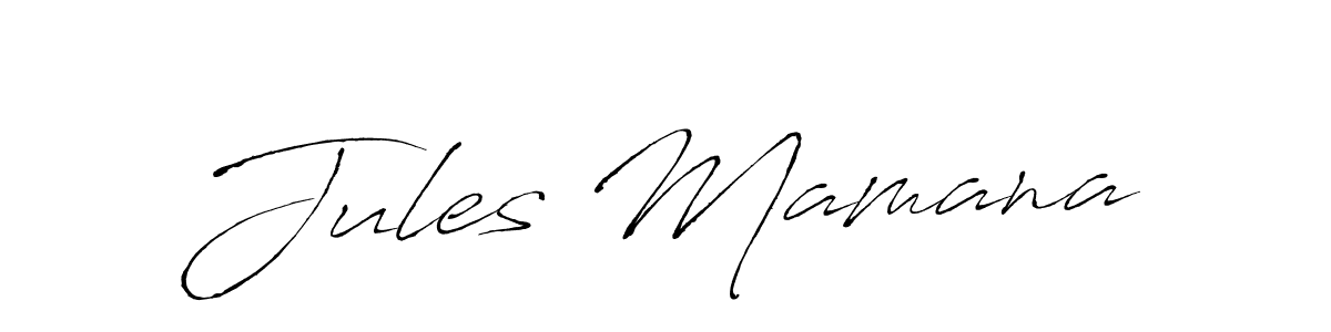 Similarly Antro_Vectra is the best handwritten signature design. Signature creator online .You can use it as an online autograph creator for name Jules Mamana. Jules Mamana signature style 6 images and pictures png