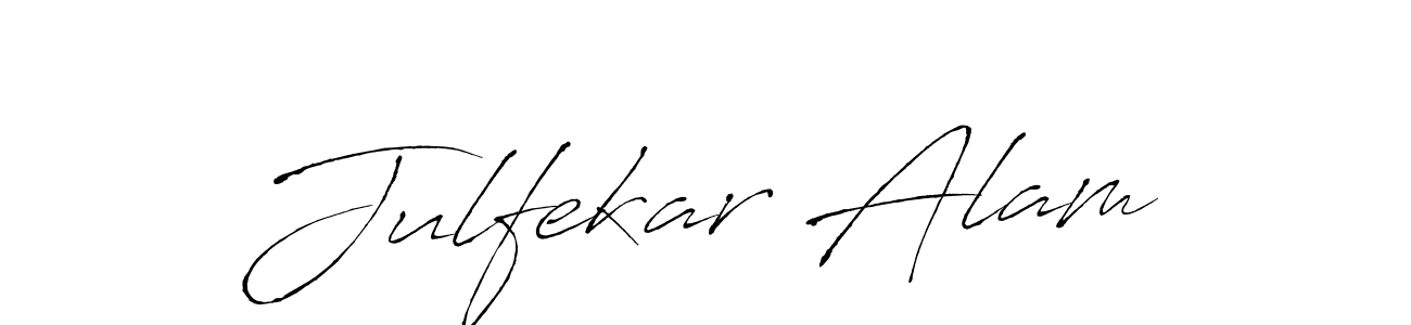 Also we have Julfekar Alam name is the best signature style. Create professional handwritten signature collection using Antro_Vectra autograph style. Julfekar Alam signature style 6 images and pictures png