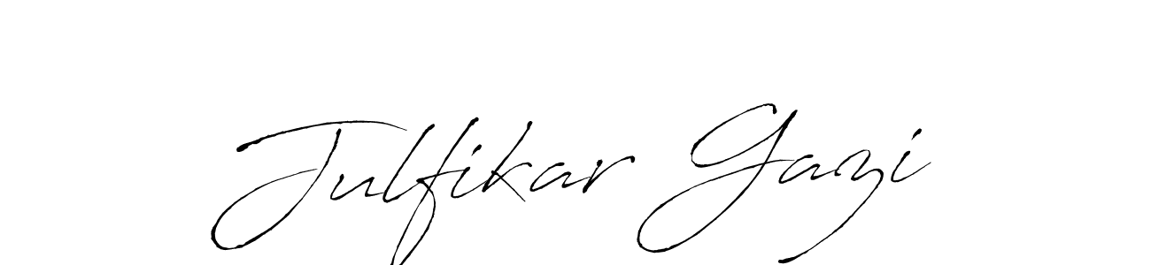 This is the best signature style for the Julfikar Gazi name. Also you like these signature font (Antro_Vectra). Mix name signature. Julfikar Gazi signature style 6 images and pictures png