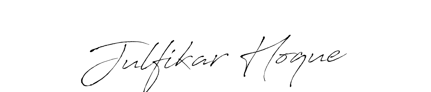 This is the best signature style for the Julfikar Hoque name. Also you like these signature font (Antro_Vectra). Mix name signature. Julfikar Hoque signature style 6 images and pictures png