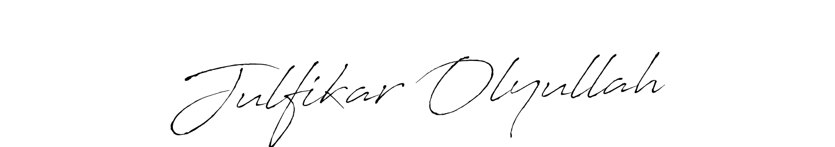 Make a short Julfikar Olyullah signature style. Manage your documents anywhere anytime using Antro_Vectra. Create and add eSignatures, submit forms, share and send files easily. Julfikar Olyullah signature style 6 images and pictures png