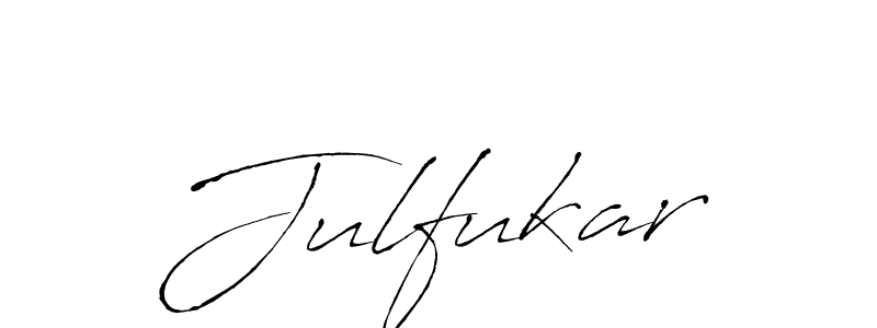 Julfukar stylish signature style. Best Handwritten Sign (Antro_Vectra) for my name. Handwritten Signature Collection Ideas for my name Julfukar. Julfukar signature style 6 images and pictures png