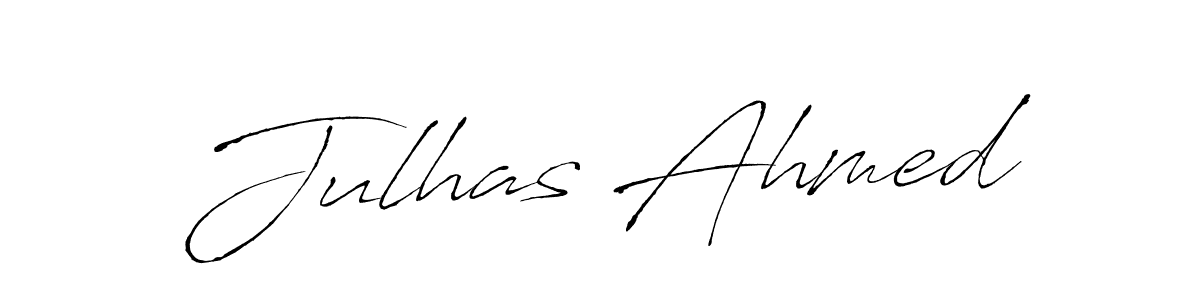 if you are searching for the best signature style for your name Julhas Ahmed. so please give up your signature search. here we have designed multiple signature styles  using Antro_Vectra. Julhas Ahmed signature style 6 images and pictures png