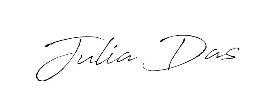 You should practise on your own different ways (Antro_Vectra) to write your name (Julia Das) in signature. don't let someone else do it for you. Julia Das signature style 6 images and pictures png