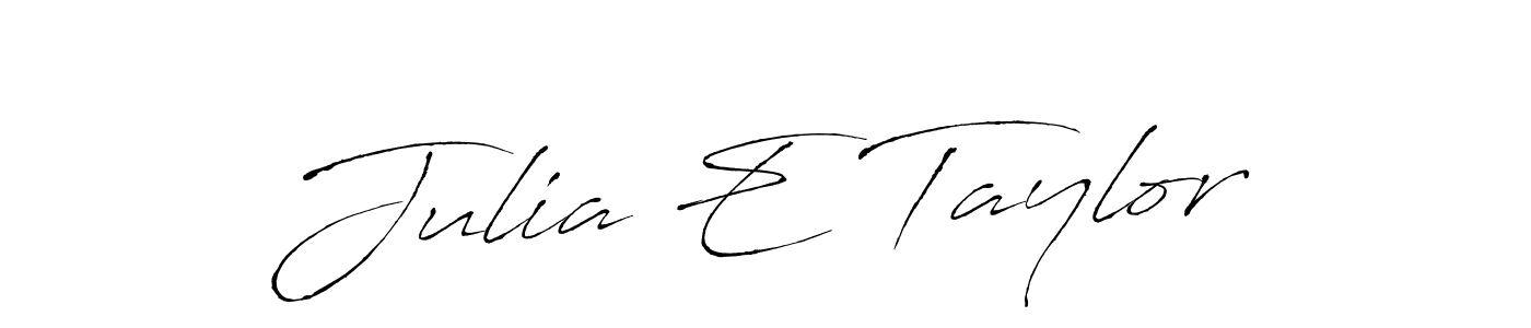 You should practise on your own different ways (Antro_Vectra) to write your name (Julia E Taylor) in signature. don't let someone else do it for you. Julia E Taylor signature style 6 images and pictures png