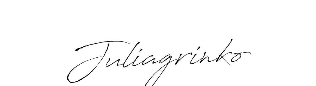 Once you've used our free online signature maker to create your best signature Antro_Vectra style, it's time to enjoy all of the benefits that Juliagrinko name signing documents. Juliagrinko signature style 6 images and pictures png