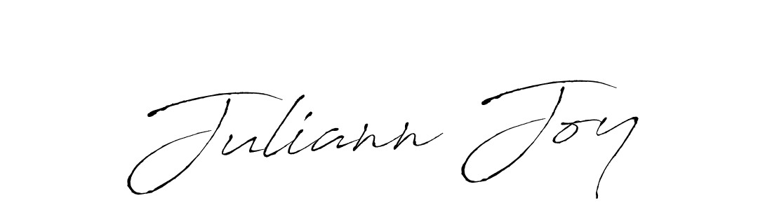 Create a beautiful signature design for name Juliann Joy. With this signature (Antro_Vectra) fonts, you can make a handwritten signature for free. Juliann Joy signature style 6 images and pictures png