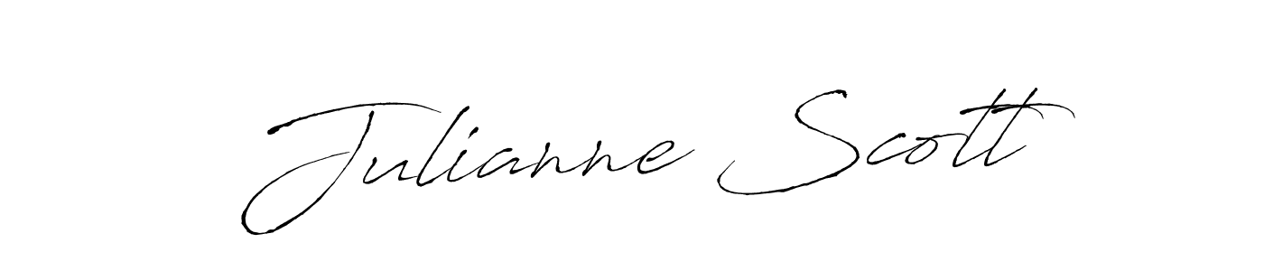 Make a beautiful signature design for name Julianne Scott. Use this online signature maker to create a handwritten signature for free. Julianne Scott signature style 6 images and pictures png