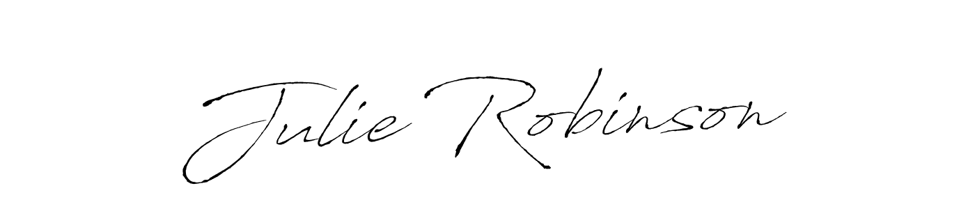 The best way (Antro_Vectra) to make a short signature is to pick only two or three words in your name. The name Julie Robinson include a total of six letters. For converting this name. Julie Robinson signature style 6 images and pictures png