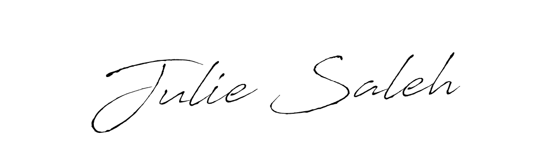 The best way (Antro_Vectra) to make a short signature is to pick only two or three words in your name. The name Julie Saleh include a total of six letters. For converting this name. Julie Saleh signature style 6 images and pictures png
