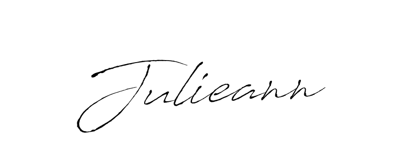 Julieann stylish signature style. Best Handwritten Sign (Antro_Vectra) for my name. Handwritten Signature Collection Ideas for my name Julieann. Julieann signature style 6 images and pictures png