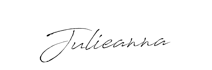 Antro_Vectra is a professional signature style that is perfect for those who want to add a touch of class to their signature. It is also a great choice for those who want to make their signature more unique. Get Julieanna name to fancy signature for free. Julieanna signature style 6 images and pictures png