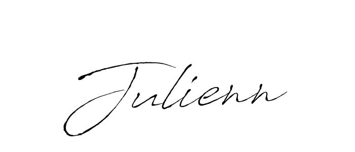 The best way (Antro_Vectra) to make a short signature is to pick only two or three words in your name. The name Julienn include a total of six letters. For converting this name. Julienn signature style 6 images and pictures png