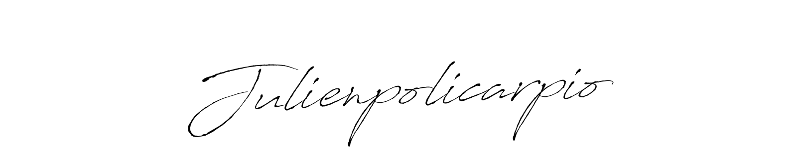 if you are searching for the best signature style for your name Julienpolicarpio. so please give up your signature search. here we have designed multiple signature styles  using Antro_Vectra. Julienpolicarpio signature style 6 images and pictures png