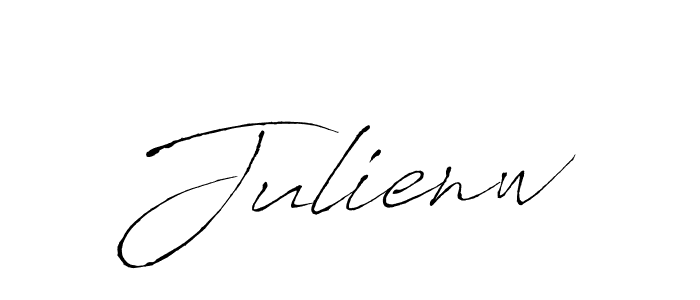 Antro_Vectra is a professional signature style that is perfect for those who want to add a touch of class to their signature. It is also a great choice for those who want to make their signature more unique. Get Julienw name to fancy signature for free. Julienw signature style 6 images and pictures png