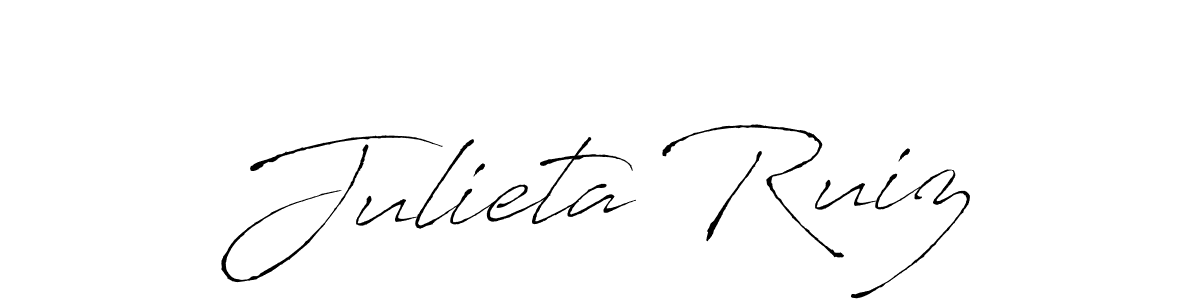 Also we have Julieta Ruiz name is the best signature style. Create professional handwritten signature collection using Antro_Vectra autograph style. Julieta Ruiz signature style 6 images and pictures png