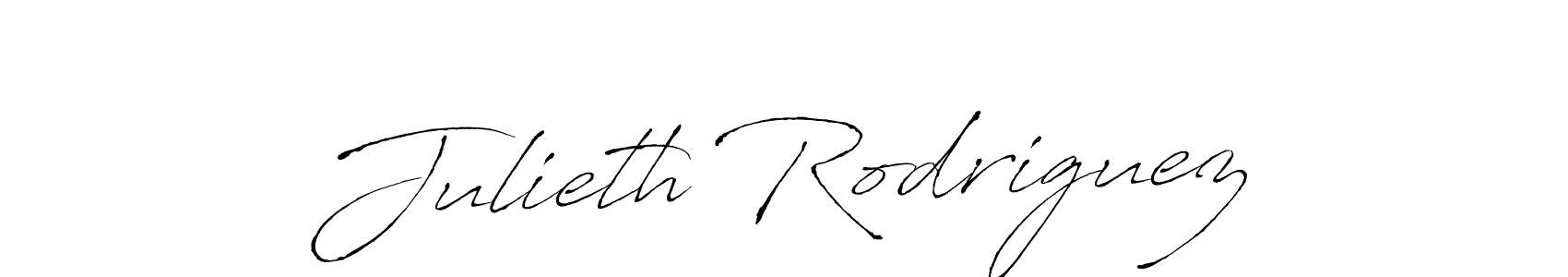 Make a beautiful signature design for name Julieth Rodriguez. With this signature (Antro_Vectra) style, you can create a handwritten signature for free. Julieth Rodriguez signature style 6 images and pictures png