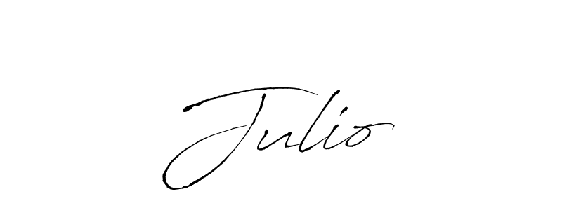 Julio♡ stylish signature style. Best Handwritten Sign (Antro_Vectra) for my name. Handwritten Signature Collection Ideas for my name Julio♡. Julio♡ signature style 6 images and pictures png