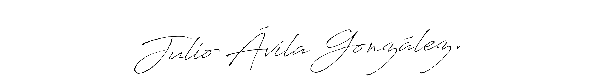 Make a beautiful signature design for name Julio Ávila González.. Use this online signature maker to create a handwritten signature for free. Julio Ávila González. signature style 6 images and pictures png