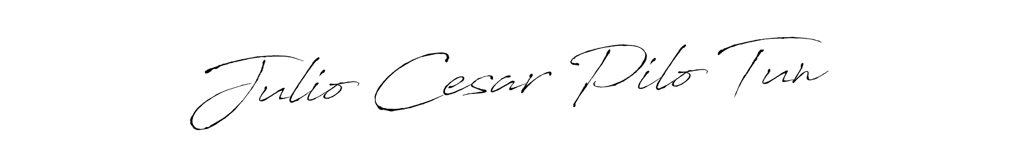 Make a beautiful signature design for name Julio Cesar Pilo Tun. Use this online signature maker to create a handwritten signature for free. Julio Cesar Pilo Tun signature style 6 images and pictures png