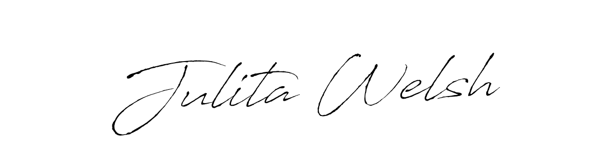 Once you've used our free online signature maker to create your best signature Antro_Vectra style, it's time to enjoy all of the benefits that Julita Welsh name signing documents. Julita Welsh signature style 6 images and pictures png