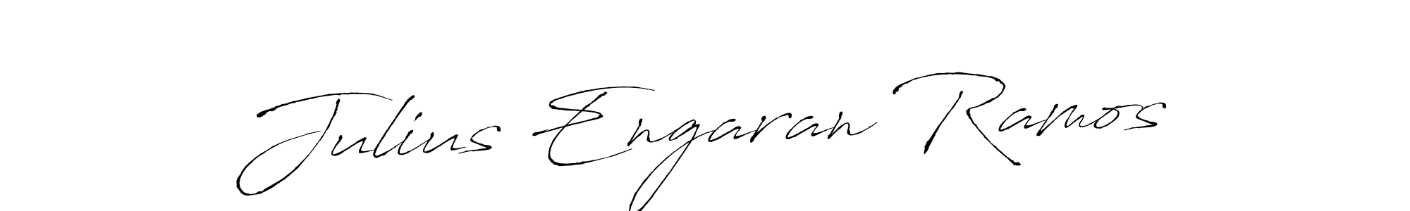 Make a short Julius Engaran Ramos signature style. Manage your documents anywhere anytime using Antro_Vectra. Create and add eSignatures, submit forms, share and send files easily. Julius Engaran Ramos signature style 6 images and pictures png