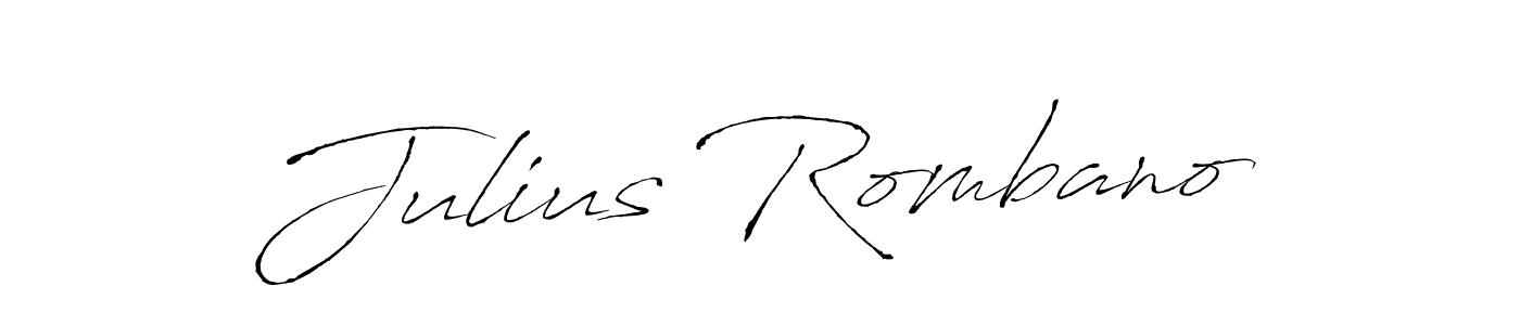 Also we have Julius Rombano name is the best signature style. Create professional handwritten signature collection using Antro_Vectra autograph style. Julius Rombano signature style 6 images and pictures png