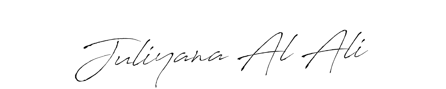 Similarly Antro_Vectra is the best handwritten signature design. Signature creator online .You can use it as an online autograph creator for name Juliyana Al Ali. Juliyana Al Ali signature style 6 images and pictures png