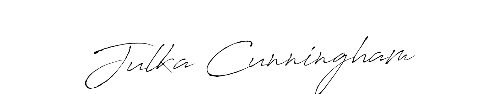 The best way (Antro_Vectra) to make a short signature is to pick only two or three words in your name. The name Julka Cunningham include a total of six letters. For converting this name. Julka Cunningham signature style 6 images and pictures png