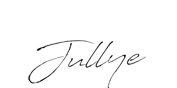 You should practise on your own different ways (Antro_Vectra) to write your name (Jullye) in signature. don't let someone else do it for you. Jullye signature style 6 images and pictures png