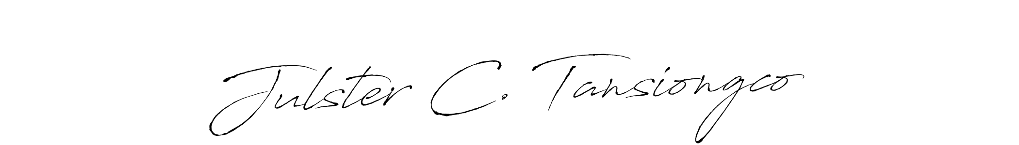 How to Draw Julster C. Tansiongco signature style? Antro_Vectra is a latest design signature styles for name Julster C. Tansiongco. Julster C. Tansiongco signature style 6 images and pictures png