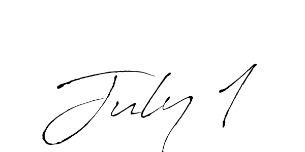 How to make July 1 signature? Antro_Vectra is a professional autograph style. Create handwritten signature for July 1 name. July 1 signature style 6 images and pictures png