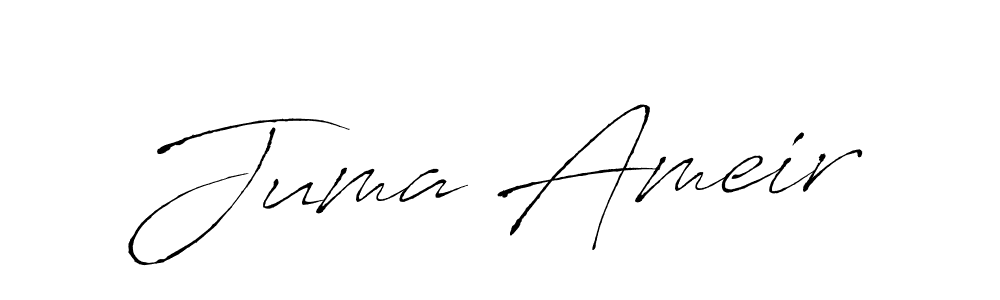 Create a beautiful signature design for name Juma Ameir. With this signature (Antro_Vectra) fonts, you can make a handwritten signature for free. Juma Ameir signature style 6 images and pictures png