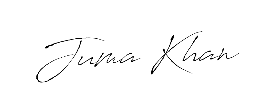 Create a beautiful signature design for name Juma Khan. With this signature (Antro_Vectra) fonts, you can make a handwritten signature for free. Juma Khan signature style 6 images and pictures png