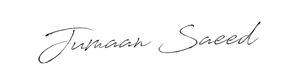This is the best signature style for the Jumaan Saeed name. Also you like these signature font (Antro_Vectra). Mix name signature. Jumaan Saeed signature style 6 images and pictures png