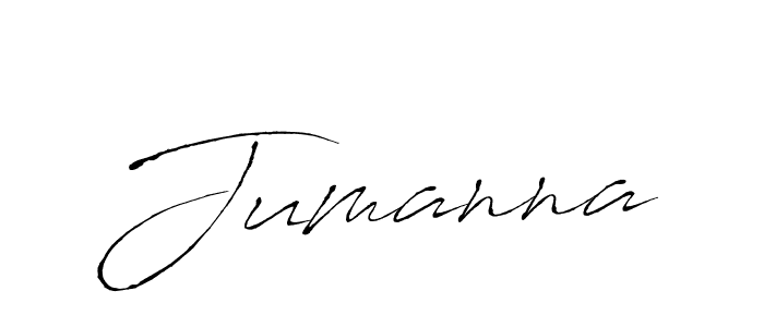 Jumanna stylish signature style. Best Handwritten Sign (Antro_Vectra) for my name. Handwritten Signature Collection Ideas for my name Jumanna. Jumanna signature style 6 images and pictures png