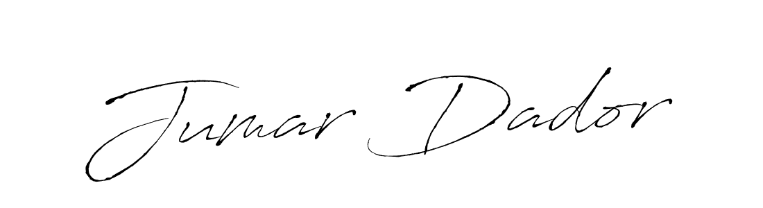 Jumar Dador stylish signature style. Best Handwritten Sign (Antro_Vectra) for my name. Handwritten Signature Collection Ideas for my name Jumar Dador. Jumar Dador signature style 6 images and pictures png