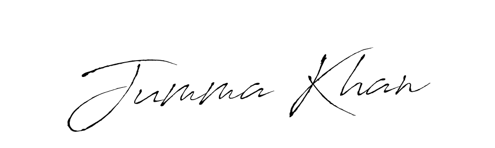 You should practise on your own different ways (Antro_Vectra) to write your name (Jumma Khan) in signature. don't let someone else do it for you. Jumma Khan signature style 6 images and pictures png