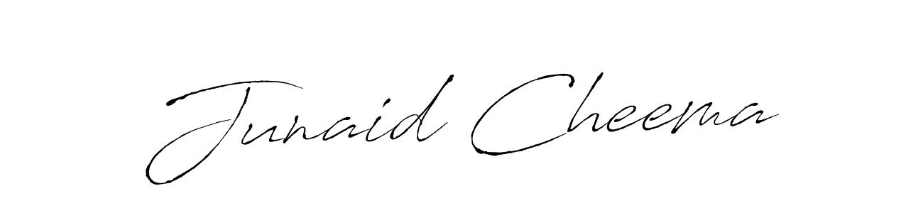 Antro_Vectra is a professional signature style that is perfect for those who want to add a touch of class to their signature. It is also a great choice for those who want to make their signature more unique. Get Junaid Cheema name to fancy signature for free. Junaid Cheema signature style 6 images and pictures png