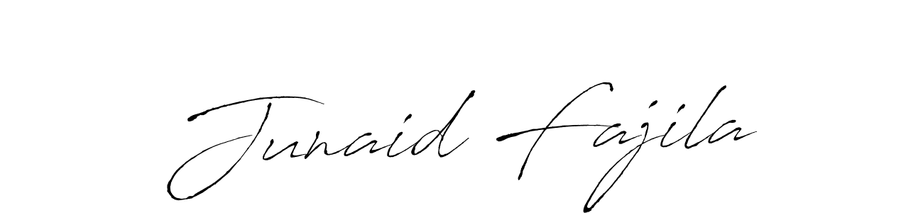 Make a short Junaid Fajila signature style. Manage your documents anywhere anytime using Antro_Vectra. Create and add eSignatures, submit forms, share and send files easily. Junaid Fajila signature style 6 images and pictures png